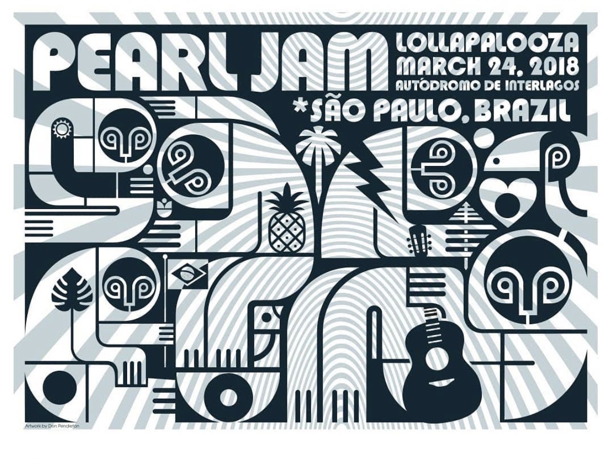 Pearl Jam | 24/03/2018 Lollapalooza, São Paulo, Brasil