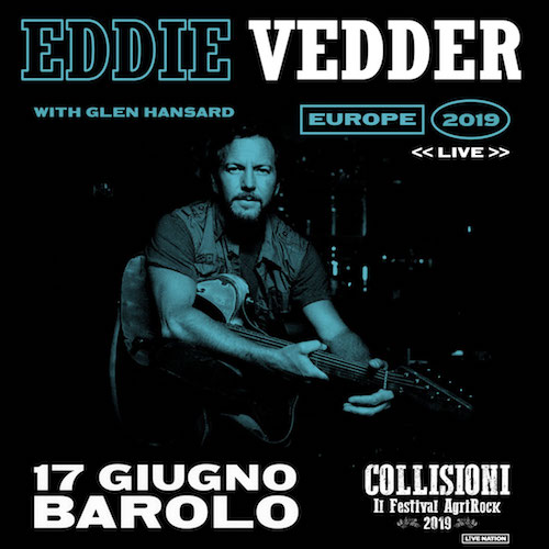 Eddie Vedder dal vivo al Collisioni Festival di Barolo