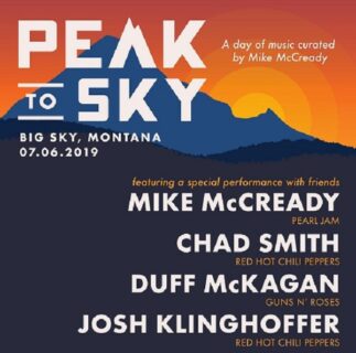 Peak To Sky, two days of music curated by Mike McCready
