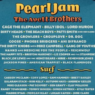 Pearl Jam to headline Sea.Hear.Now. Festival