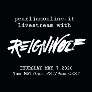 Pearl Jam Online Livestream with Reignwolf