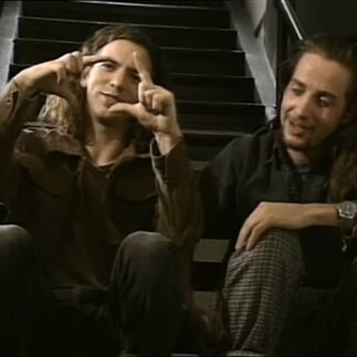 Pearl Jam, a previously unreleased footage from behind the scenes of the Jeremy video shooting