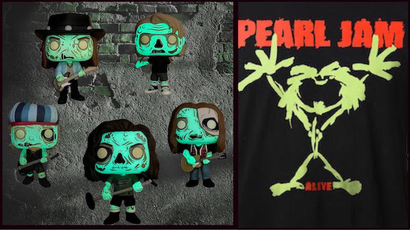 Pearl Jam Zombie Funko Pop  Alive Halloween t-shirt - PearlJamOnlineit
