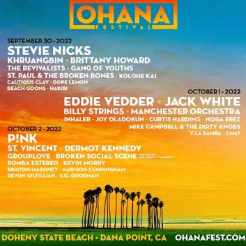 Eddie Vedder si esibirà all’Ohana Festival 2022