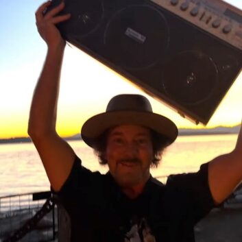 Eddie Vedder appears in the new Joe Strummer video
