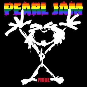 Pearl Jam, in vendita la t-shirt dello Stickman per il Mese dell’orgoglio LGBT