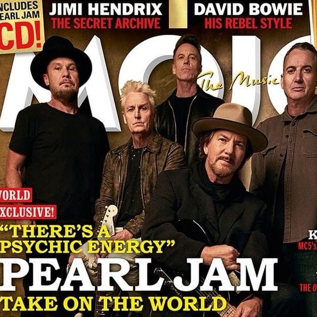 I Pearl Jam nel nuovo numero di MOJO Magazine
