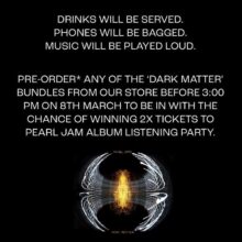 Pearl Jam, un listening party di Dark Matter a Londra