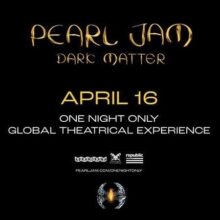 Pearl Jam, Dark Matter arriva in 21 cinema italiani UCI